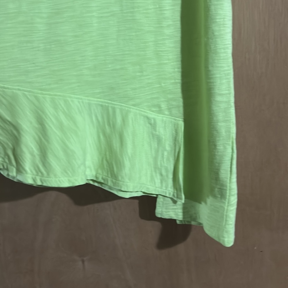 Habitat Bright Green Cowl Neck Tank Top - Picture 4 of 6